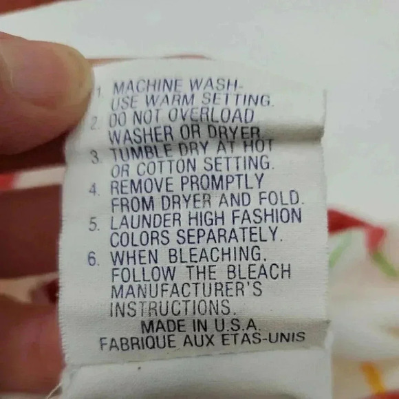 Vintage Pacific Miracle Floral Flat Sheet and Pillowcase - Picture 4 of 6